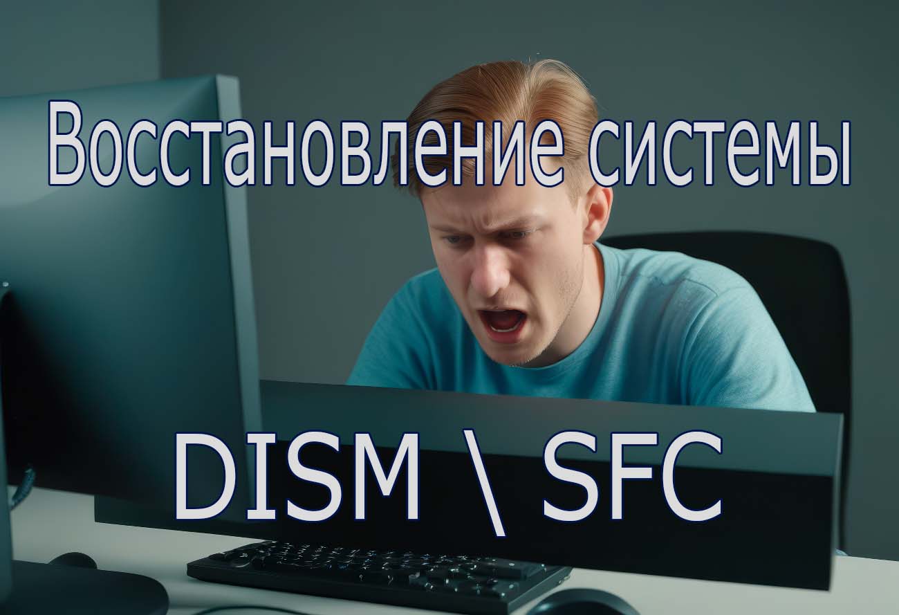 Восстановление системных файлов Windows 10, 11 и других при помощи DISM и SFC