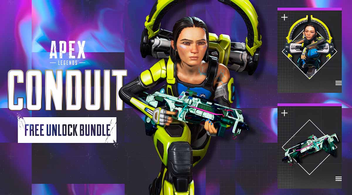 DLC Apex Legends: Conduit Free Unlock Bundle бесплатно в Epic Games Store