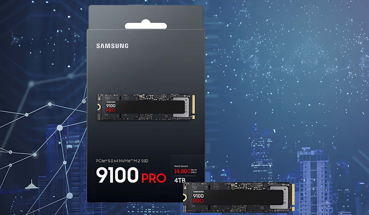 Samsung представила сверхбыстрые SSD 9100 PRO с рекордными скоростями