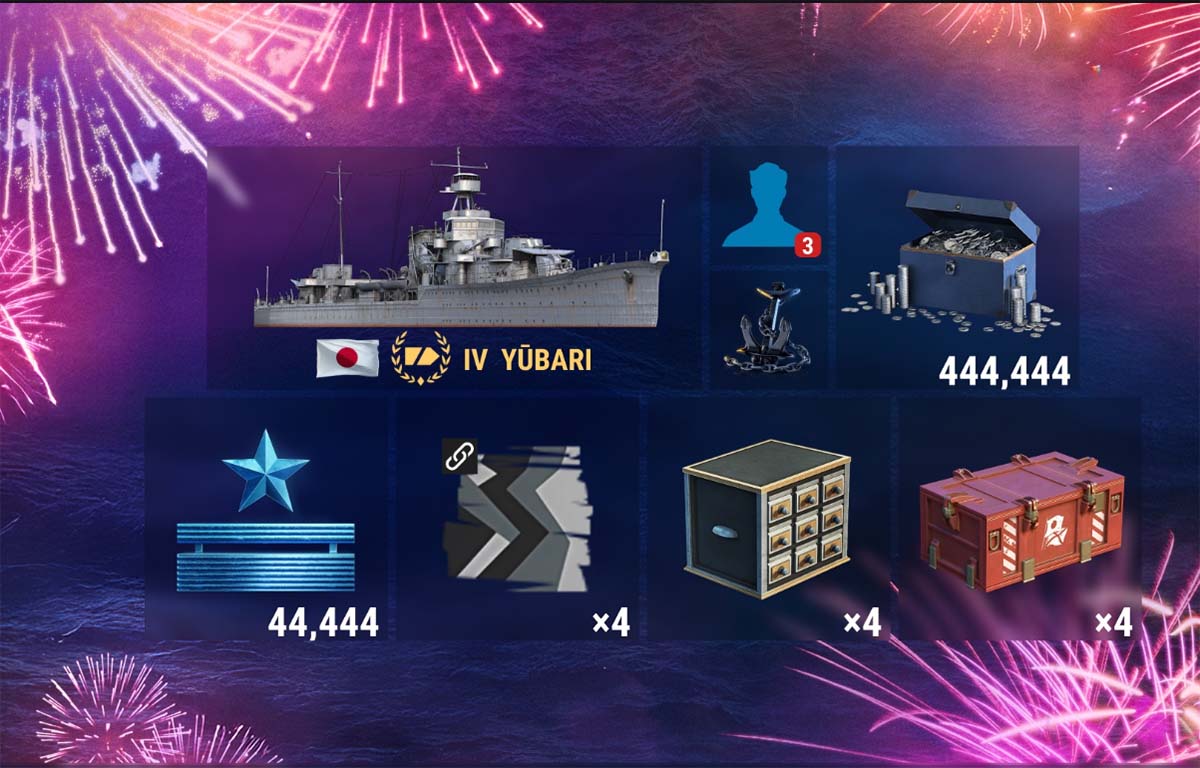 World of Warships бесплатная раздача DLC Anniversary Party Favor в Epic Games Store