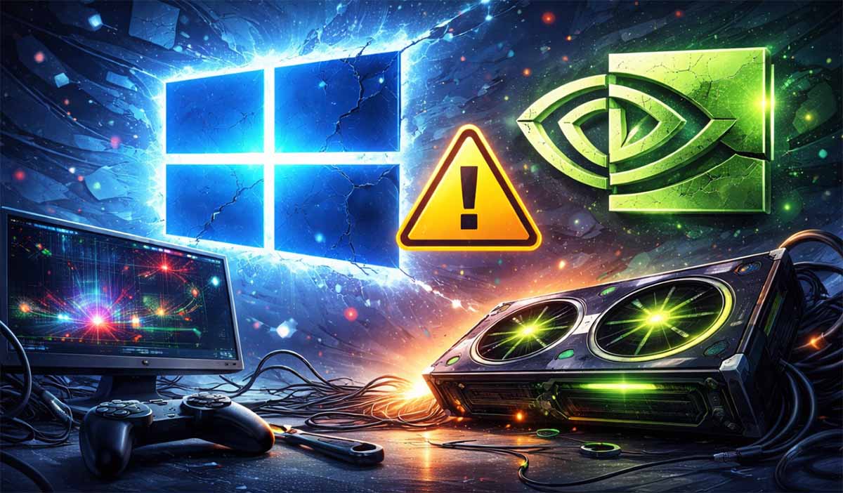 NVIDIA обвиняет обновление Windows в проблемах с производительностью игр 2 Проблемы Windows
