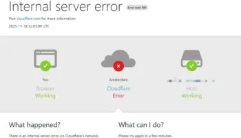 Cloudflare: Крупный сбой в работе недоступны тысячи сайтов и сервисов