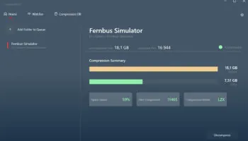 CompactGUI: Как освободить место на HHD/SSD для игр и софта