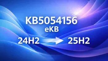 KB5054156 eKB